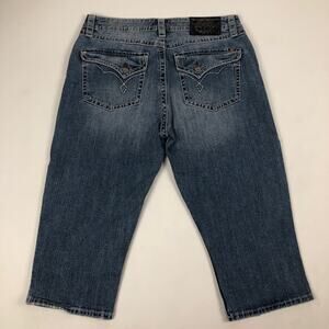 Bootheel Cropped Capri Jeans Size 32
